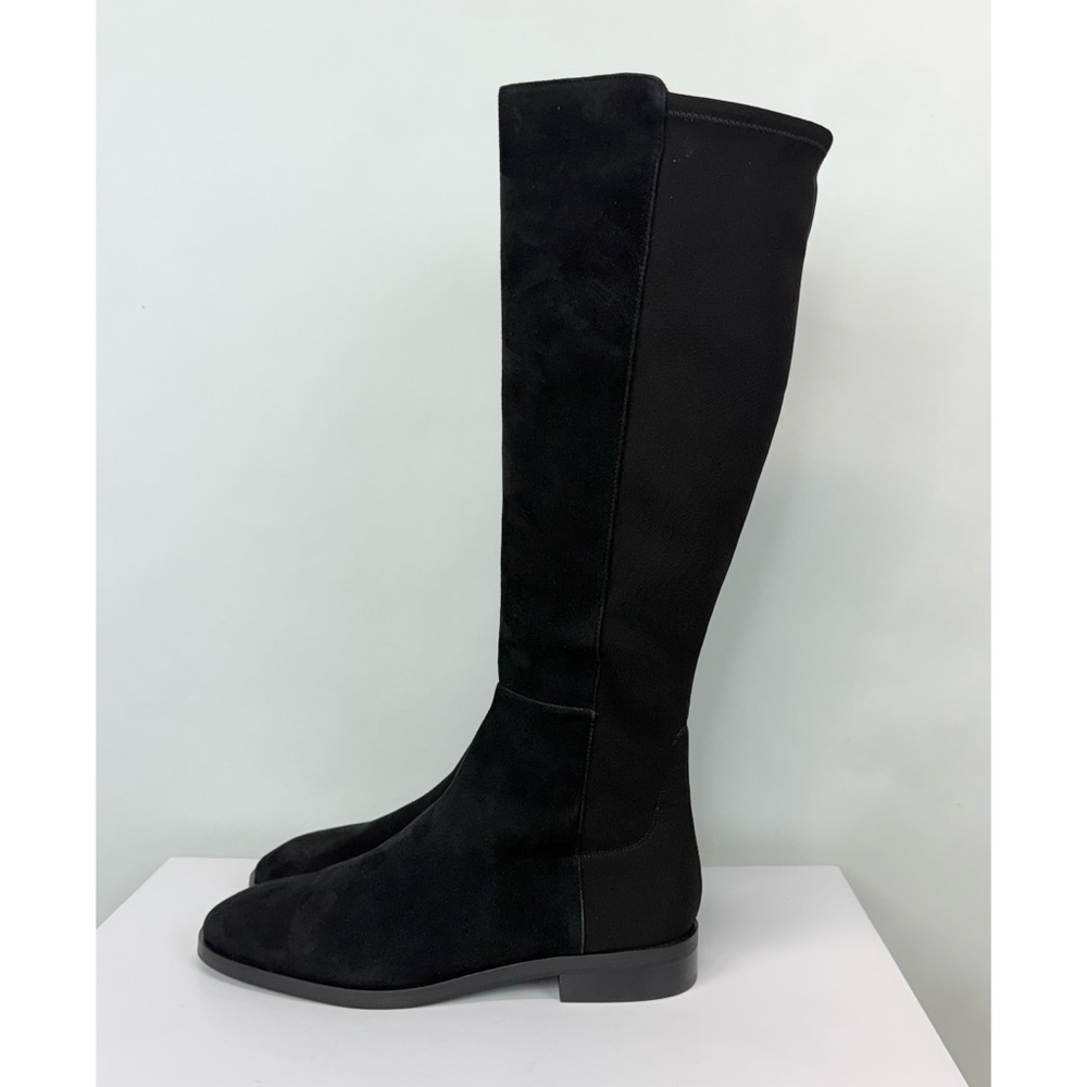 New Stuart Weitzman Greer City Knee High Boot Black Sz 11.5 - Picture 6 of 13